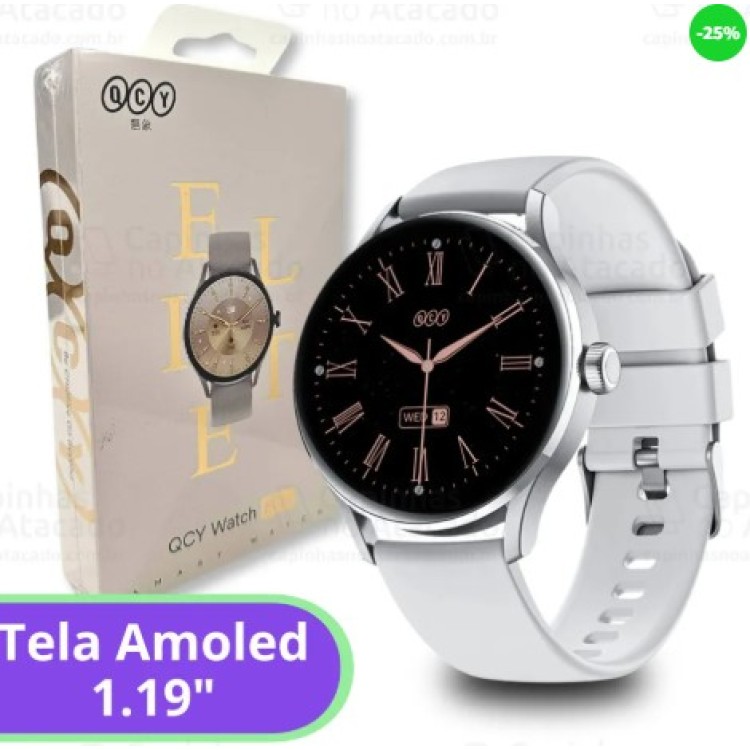 Relógio Smartwatch QCY-Elite