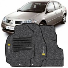 Jogo de Tapetes Renault Megane Todos Grafite
