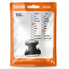 Adaptador DVI para VGA Plus Cable - ADP-DVIVGA10BK