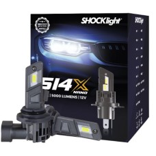 KIT LED NANO S14X HB4 9006 6500K 5000 LUMENS 12V
