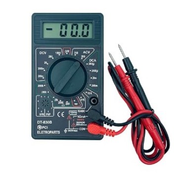 Multímetro Digital Portátil Profissional DT-830B Brasfort