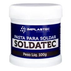 Pasta para Soldar Implastec Soldatec Pote 100g