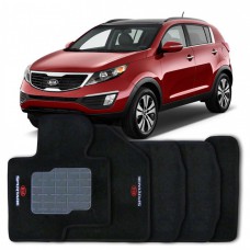 Jogo de Tapetes Sportage 2011 Preto