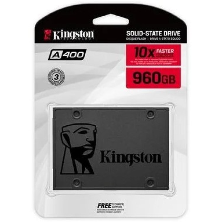 SSD Kingston A400, 960GB, SATA III, 2.5"