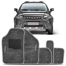 Jogo de Tapetes Strada Locker Grafite