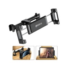 Suporte Celular Tablet Encosto Banco Trazeiro Criança Viagem Preto su-53