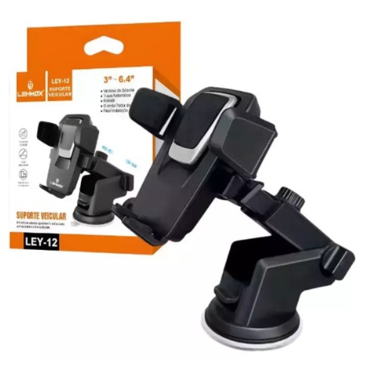 Suporte Celular Veicular LEY-12 Lehmox