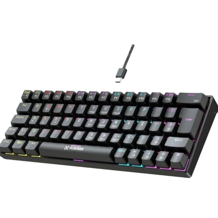 Teclado Gamer Mecânico Fortrek Gravity 65