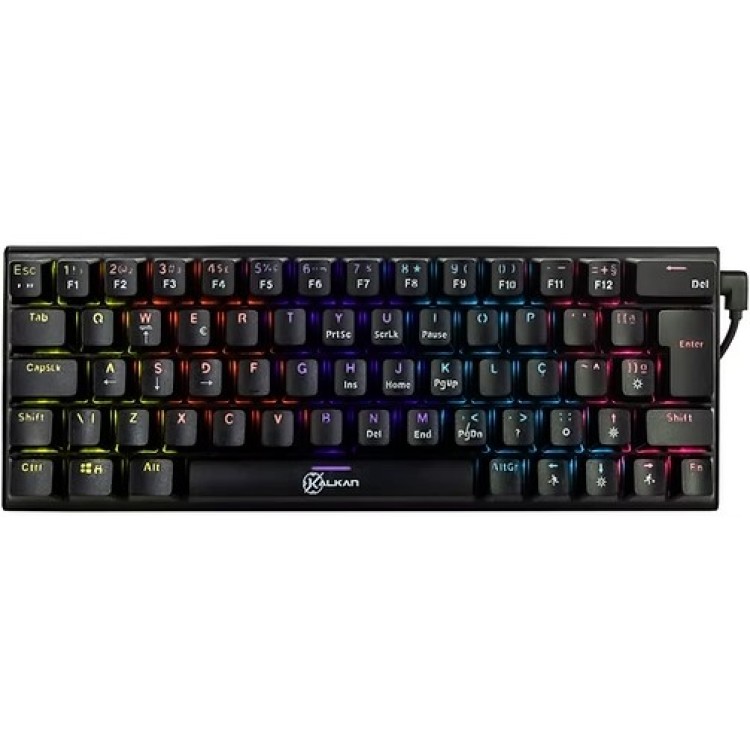 Teclado Gamer Mecânico Kalkan Loki 60% Preto - KLK00015