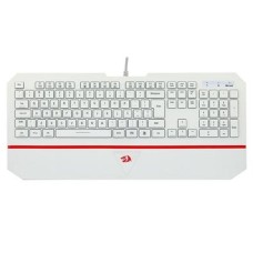 Teclado Gamer Membrana Redragon Karura 2 RGB ABNT2 Branco - K502RGB