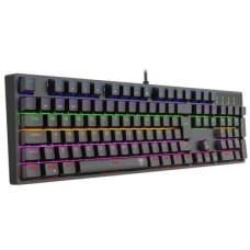 Teclado Gamer T-Dagger Mecanico Rebel Rainbow Dust-proof Brown T-tgk328-br Preto