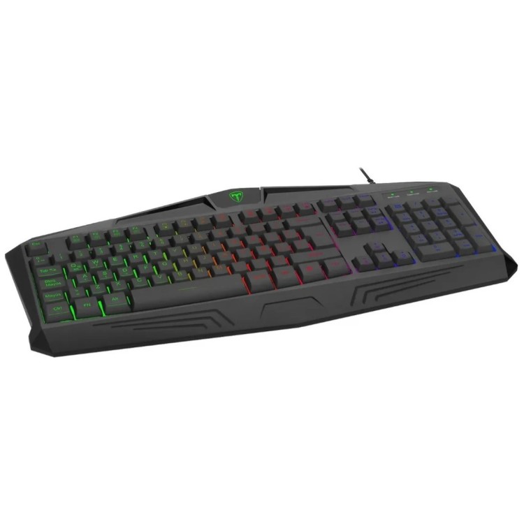 Teclado Gamer T-dagger Tanker Rainbow T-TGK106 Membrana