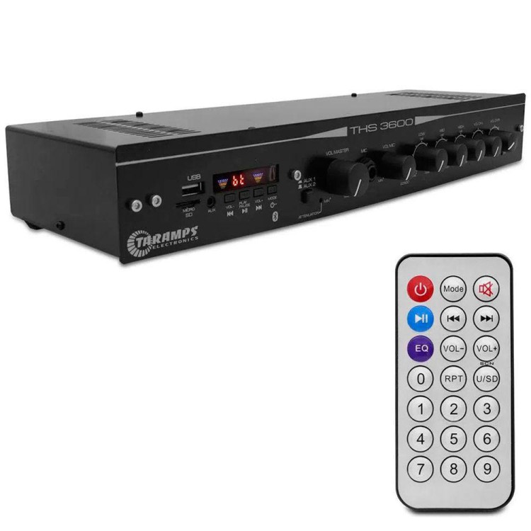 Amplificador Residencial Taramps Ths 3600 120w Rms