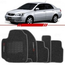 Jogo de Tapetes Toyota Corolla 03/08 Grafite