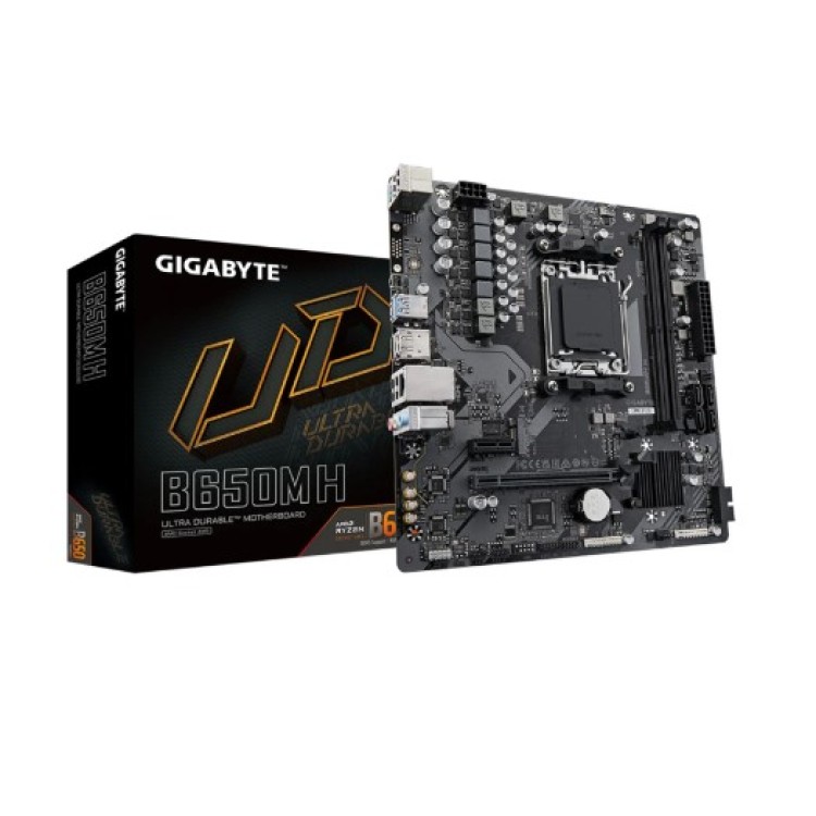Placa Mãe Gigabyte B650M H AMD AM5, DDR5, m-ATX