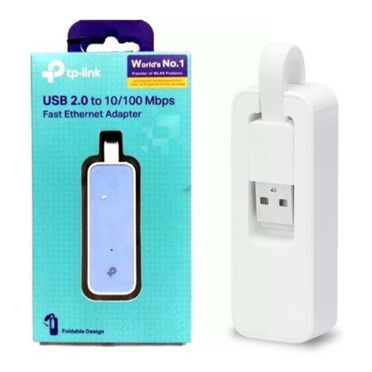 Adaptador Usb 2.0 Tp-link Ue200 Ethernet Rj45 10/100mbps