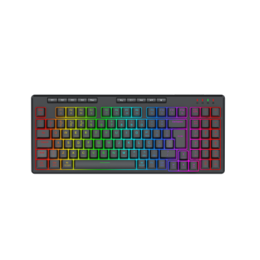 TECLADO MEMBRANA REDRAGON VARRO PRO PRETO RGB S/F - K517RGB-PRO
