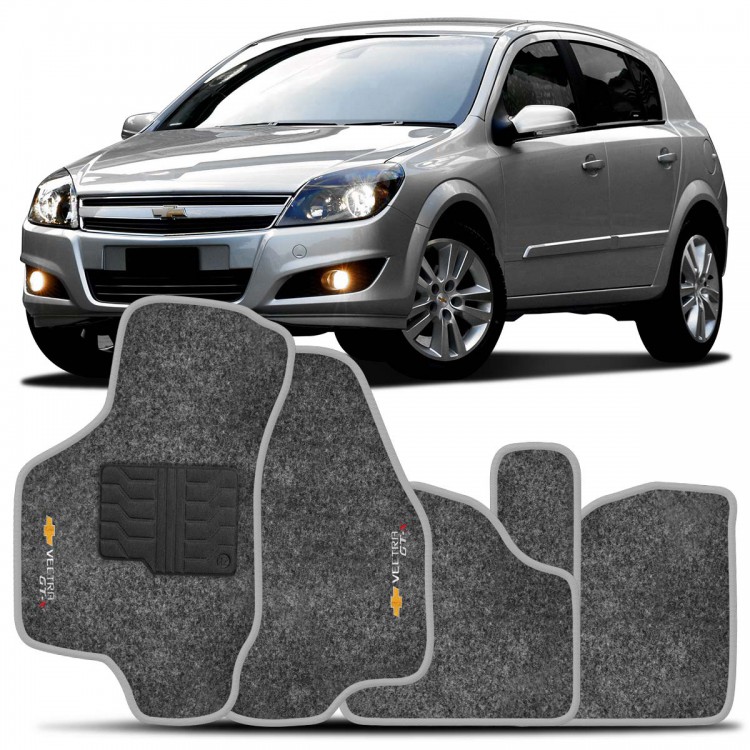 Jogo de Tapetes Chevrolet Vectra GTX 07/11 Grafite
