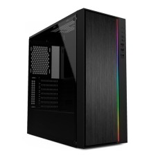 Gabinete Casco Gamer KWG Vela M1, Mid Tower, Black,
