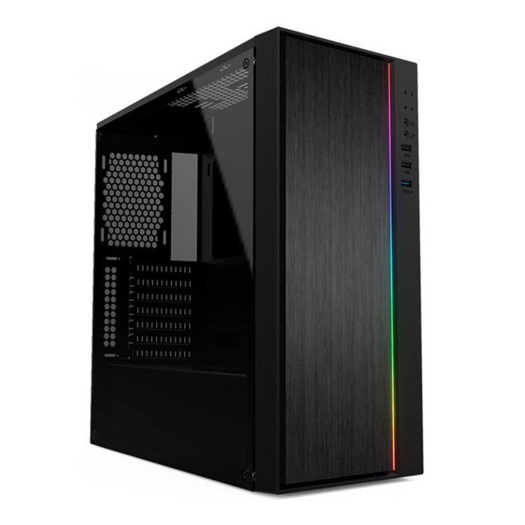 Gabinete Casco Gamer KWG Vela M1, Mid Tower, Black, Gabinete Casco Gamer KWG Vela M1, Mid Tower, Black,