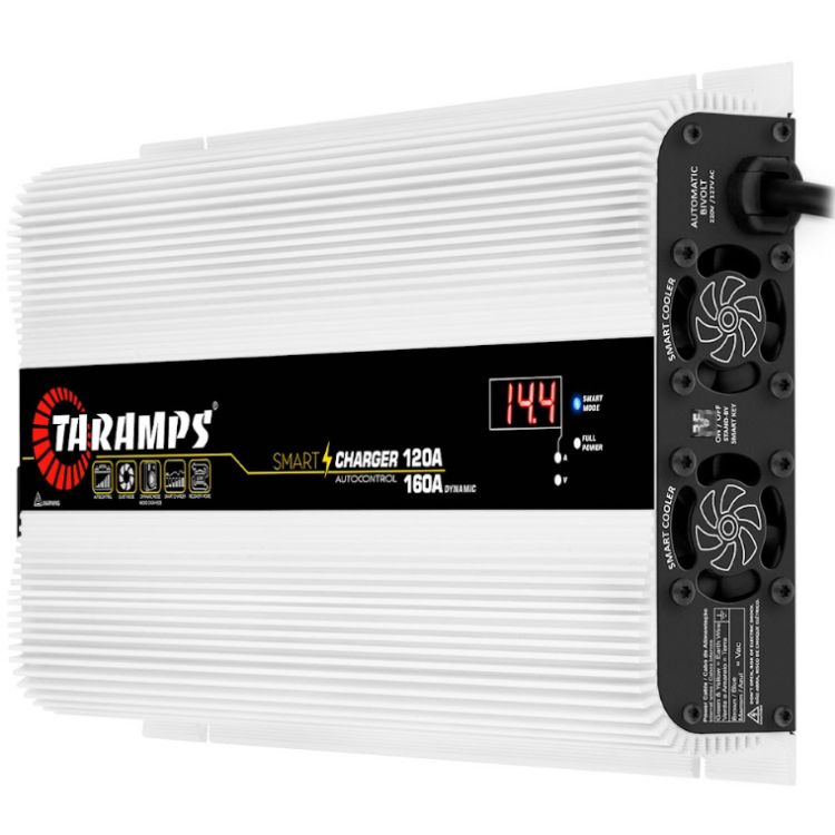 Fonte Automotiva Taramps Smart Charge 120A/160A Fonte Automotiva Taramps Smart Charge 120A/160A