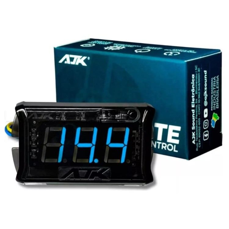 Voltímetro Digital Sequenciador AJK Remote Control Voltímetro Digital Sequenciador AJK Remote Control