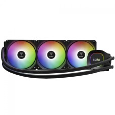 Water Cooler Gamdias Aura GL 360 Lite, 360mm, ARGB, Intel/AMD, Preto