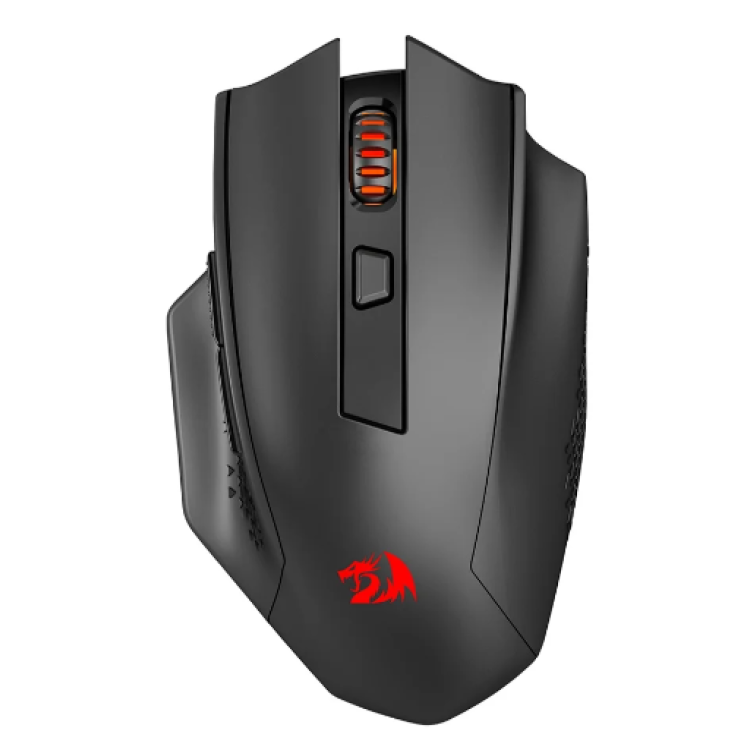 Mouse Gamer Sem Fio Redragon Woki, RGB, 26000 DPI, 6 Botões, USB 2.4GHz, Bluetooth, Recarregável, Preto - M994