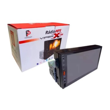 Central Mp5 7'' Espelhamento - Fp Import Viperx 1din