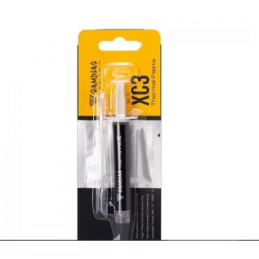 Pasta Térmica Gamdias XC3, 2g, Alto Desemepenho, Prata