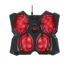Base Gamer Trust Gxt278 Yozu Para Notebook Até 17,3 4 Fans Preto Vermelho