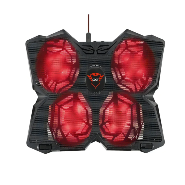 Base Gamer Trust Gxt278 Yozu Para Notebook Até 17,3 4 Fans Preto Vermelho