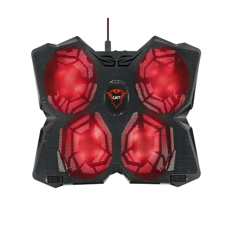Base Gamer Trust Gxt278 Yozu Para Notebook Até 17,3 4 Fans Preto Vermelho Base Gamer Trust Gxt278 Yozu Para Notebook Até 17,3 4 Fans Preto Vermelho